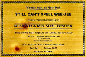 The Sound-O-Mat: Joe+N "Still Can't Spell Wee-Jee"